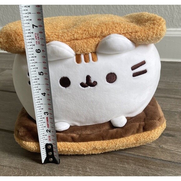 GUND Pusheen SMores Squisheen Plush Stuffed Animal Cat Retired HTF EUC - Picture 7 of 9